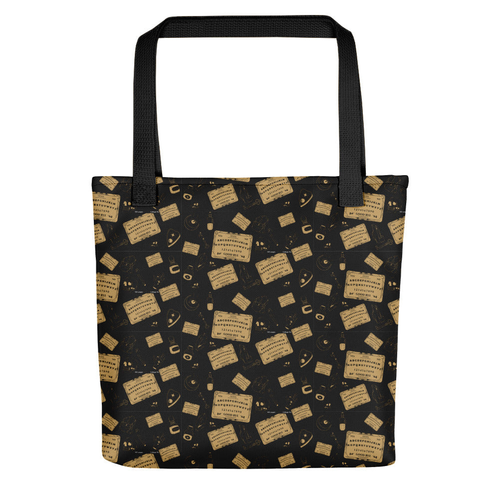 Ouija and Skulls Tote bag