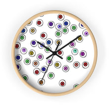Load image into Gallery viewer, Eyeballs Everywhere Goth Home Decoration Halloween Wall clock
