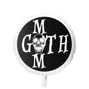 Goth Mom Mylar Helium Balloon