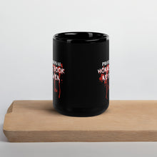 Load image into Gallery viewer, Professional Horror Book Reviewer Black Glossy Coffee Mug
