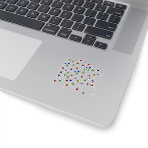 Halloween Eyeballs Everywhere Kiss-Cut Stickers