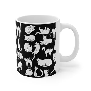 Cute Cats Playing Coffee Mug 11oz