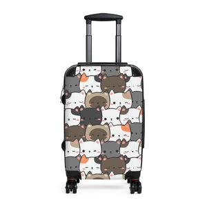 Cute Cats Closeup Suitcase