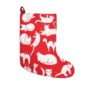 Cute Cats Playing Christmas Stocking