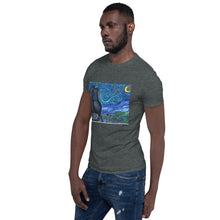 Load image into Gallery viewer, Starry Kitties Parody of Starry Night Short-Sleeve Unisex T-Shirt
