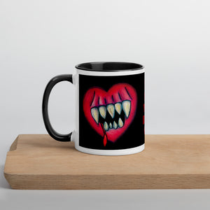 Goth Home Decor Eat Your Heart Out Creepy Coffee Mug