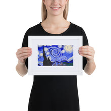 Load image into Gallery viewer, Starry Night Matte Paper Framed Poster With Mat
