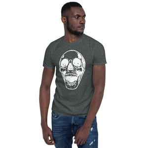 Goth Clothes White Skull Short-Sleeve Unisex T-Shirt