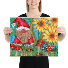 Load image into Gallery viewer, The Gnome Art Print by Roxanne Crouse Photo paper poster
