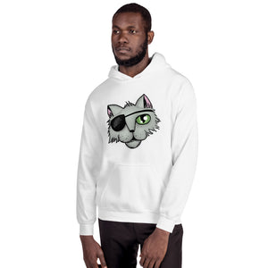 Pirate Cat Unisex Hoodie for Men and Women
