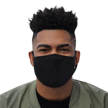 Load image into Gallery viewer, Plain Black Washable Face Mask (3-Pack)

