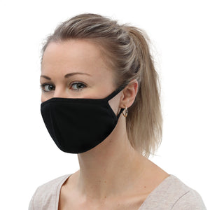 Plain Black Washable Face Mask (3-Pack)