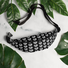 Load image into Gallery viewer, Black Goth Skull Pattern Fanny Pack
