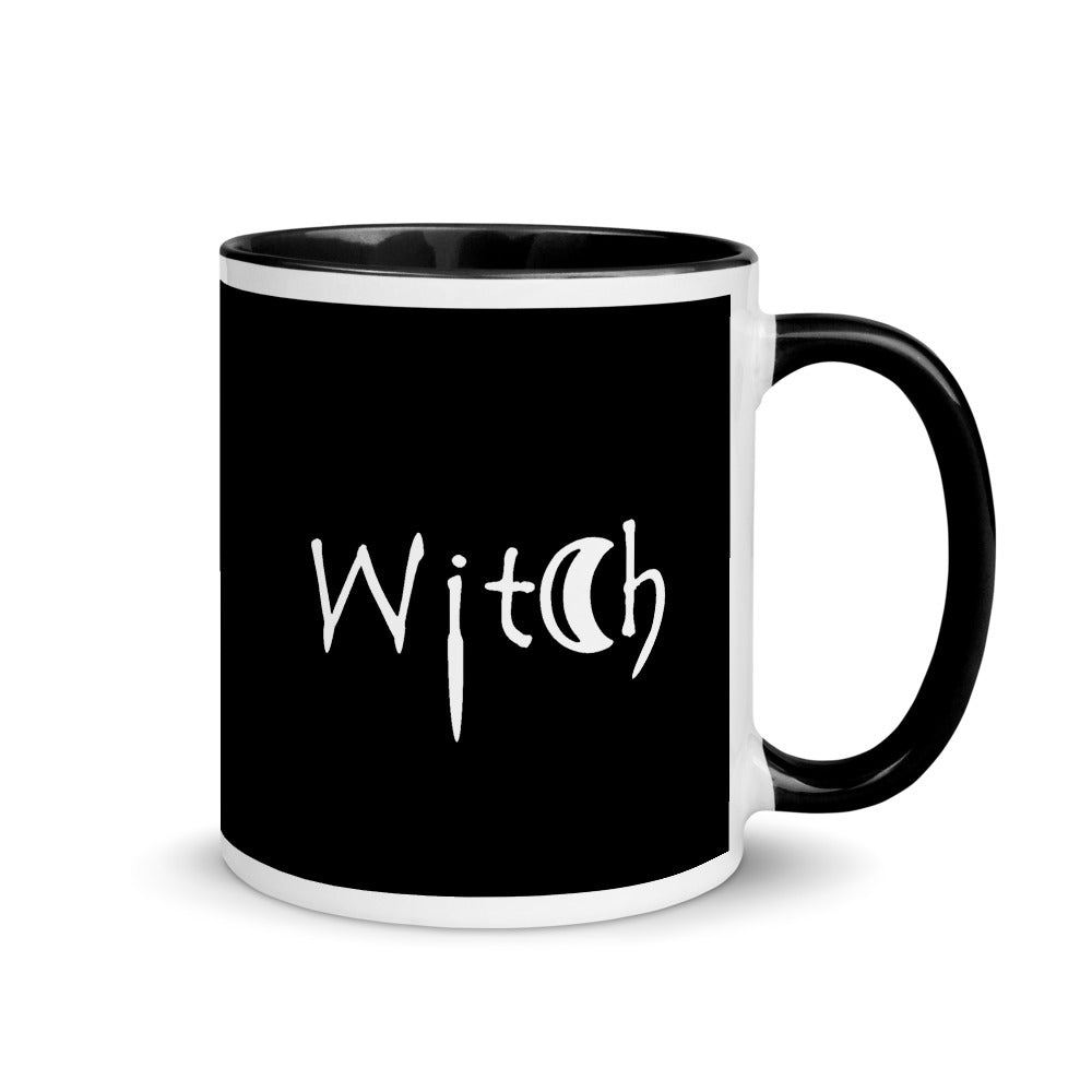 Witch Mug with Color Inside