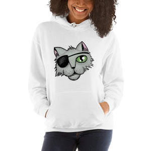 Pirate Cat Unisex Hoodie for Men and Women