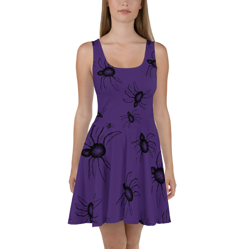 womens halloween skater dress Not So Scary Halloween: Women's Enchanted Skater Dress