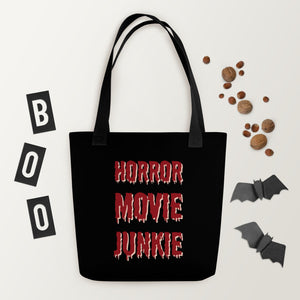 Horror Movie Addict Tote bag