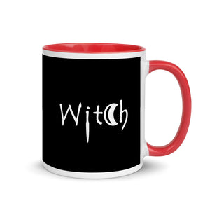 Witch Mug with Color Inside