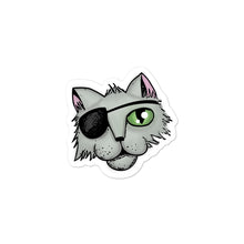 Load image into Gallery viewer, Pirate Cat Bullet Journal Bubble-free sticker
