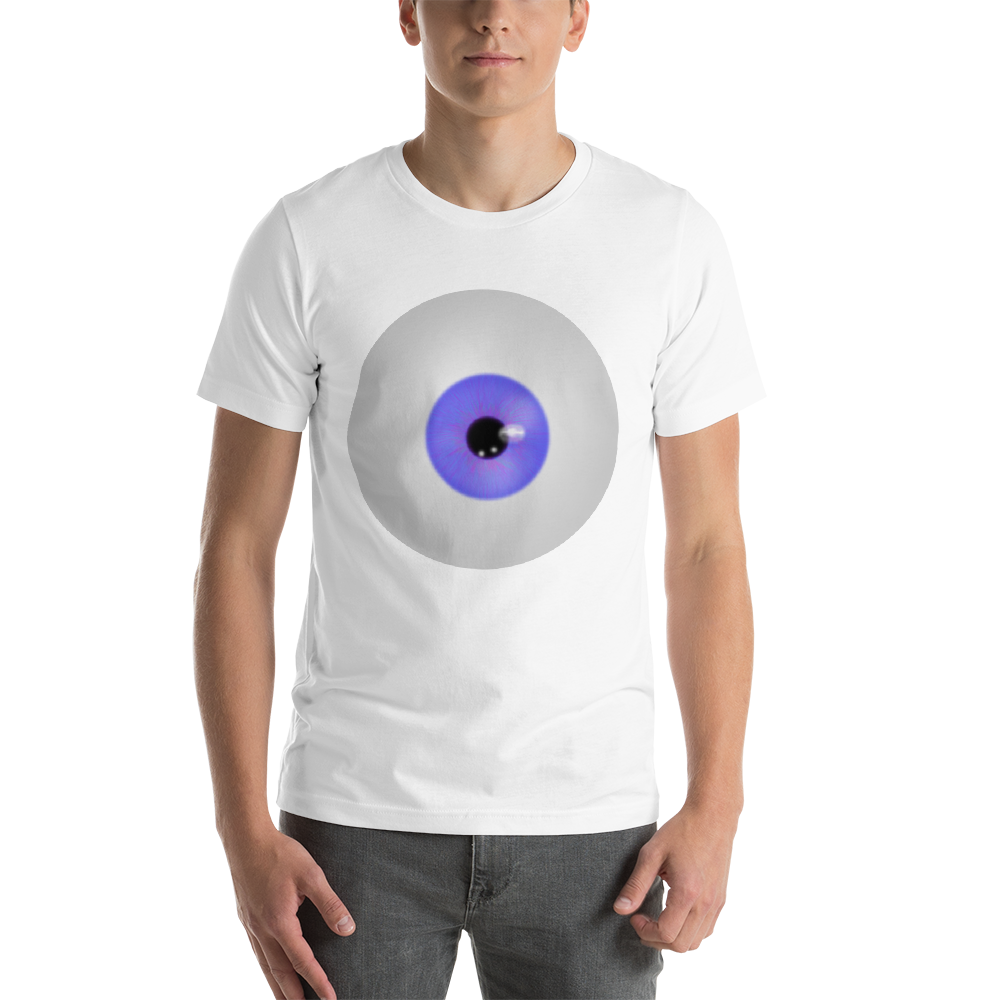 I've Got My Eye On You Short-Sleeve Unisex T-Shirt halloween large eyeball 