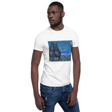 Load image into Gallery viewer, Starry Kitties Parody of Starry Night Short-Sleeve Unisex T-Shirt
