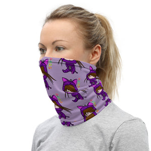 Cute Kawaii Cat Girl Neck Gaiter