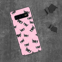 Load image into Gallery viewer, Pastel Goth Skeleton Cats Samsung Case
