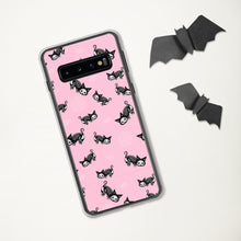 Load image into Gallery viewer, Pastel Goth Skeleton Cats Samsung Case
