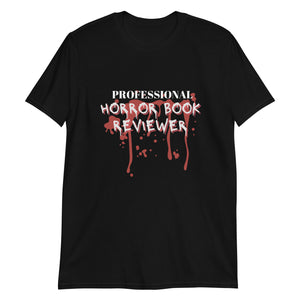 Professional Horror Book Reviewer Short-Sleeve Unisex T-Shirt