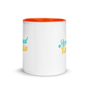 Permanent Vacation Coffee Mug with Color Inside