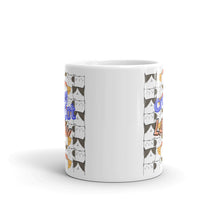 Load image into Gallery viewer, Cute Crazy Cat Lady White glossy Coffee mug
